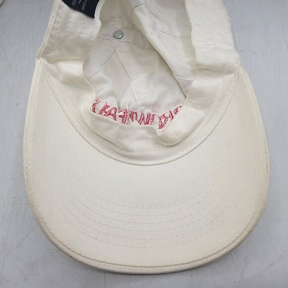 Arrowhead Mountain Spring Water Adults White Cap Hat Adjustable Causal Outdoors - Picture 8 of 9